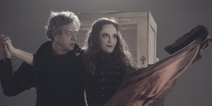 Η Έλενα Μαυρίδου και ο Γιάννης Τσορτέκης 