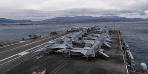 Το USS Gerald R. Ford @USNavyEurope