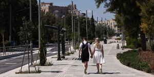 Ολοκληρώθηκαν οι εργασίες στη Βασιλίσσης Όλγας