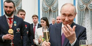 Ο Βλάντιμρ Πούτιν σε εκδήλωση στο Κρεμλίνο