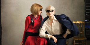 Δύο «σιδηρές κυρίες», ένα iconic εξώφυλλο στη Vogue: Η Άννα Γουίντουρ συναντά τη Μέριλ Στριπ