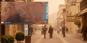 Σκόνη στην ατμόσφαιρα 