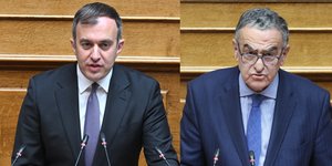 Οι Τάσος Χατζηβασιλείου και Χαράλαμπος Αθανασίου