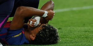 O Λαμίν Γιαμάλ τραυματίας 