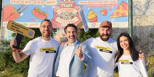 O Μάκης και η παρέα του στο Athens Street Food Festival