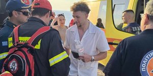 Ο νεαρός Αμερικανός που εγκλωβίστηκε στο Ναυάγιο της Ζακύνθου