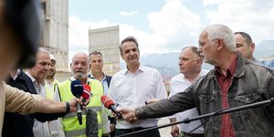 Ο πρωθυπουργός Κυριάκος Μητσοτάκης 