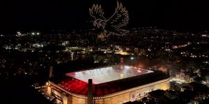Drone show στην Allwyn Arena