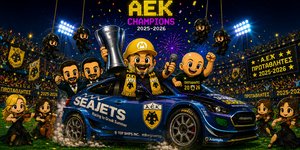 Η φιέστα της ΑΕΚ σε... προσομοίωση video game με τη βοήθεια τεχνητής νοημοσύνης