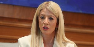 Η πρόεδρος του ΔΗΣΥ της Κύπρου, Αννίτα Δημητρίου
