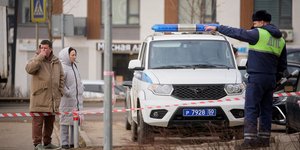Επίθεση με drone σε χωριό έξω από τη Μόσχα (Φωτογραφία αρχείου AP)