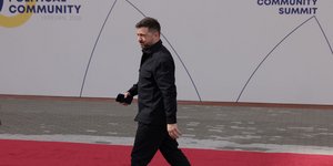 Ο Πρόεδρος της Ουκρανίας Βολοντίμιρ Ζελένσκι, στην Αρμενία