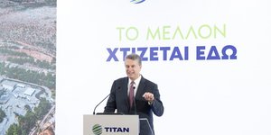 Ο Πρόεδρος του Διοικητικού Συμβουλίου του Ομίλου ΤΙΤΑΝ, Δημήτρης Παπαλεξόπουλος Πηγή: ΤΙΤ