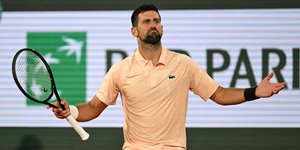 Ο Νόβακ Τζόκοβιτς στο Rolland Garros
