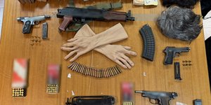 Κατασχέθηκε οπλισμός της εγκληματικής οργάνωσης που λήστευε