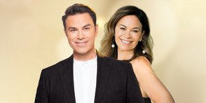 Μάριος Φραγκούλης & Deborah Myers  