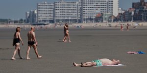 Καύσωνας στη βόρεια Γαλλία
