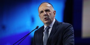 Ο Γιώργος Γεραπετρίτης στο 16ο Συνέδριο της ΝΔ