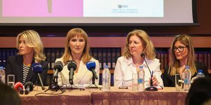 Μάρα Ζαχαρέα, Σία Κοσιώνη, Ράνια Τζήμα, Εύα Αντωνοπούλου: Σε ποια εκδήλωση βρέθηκαν όλες μαζί