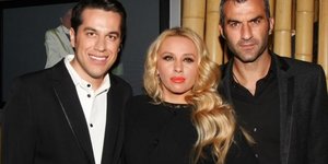 Γωγώ Μαστροκώστα, Τραϊανός Δέλλας και Χάρης Σιανίδης