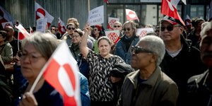 Διαδήλωση στην Γροιλανδία κατά της παρουσίας των ΗΠΑ στο αυτόνομο νησί του αρκτικού κύκλου
