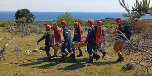 Η επιχείρηση για τη μεταφορά της 64χρονης σε ασφαλές σημείο