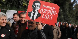 Υποστηρικτές του Εκρέμ Ιμάμογλου 