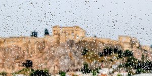 Βροχή στην Αθήνα