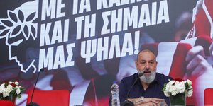 Ο Κώστας Καραπαπάς στην παρουσίαση των εισιτηρίων διαρκείας