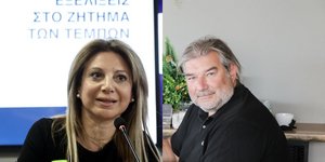 Μαρία Καρυστιανού, Νίκος Καραχάλιος