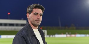 Ο Κεσάδα σε προπόνηση της Ρεάλ Μαδρίτης