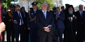 Ο Πρόεδρος της Δημοκρατίας, Κωνσταντίνος Τασούλας, στην Κέρκυρα