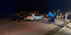 Σοβαρό τροχαίο με τραυματισμό ντελιβερά στη Λαμία 