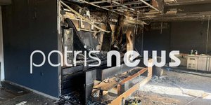 Έκαψαν μαγαζί περιπτερά που είχε ξυλοκοπηθεί άγρια στη Γαστούνη
