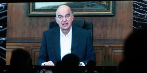 Μαγνητοσκοπημένο μήνυμα Νίκου Δένδια  