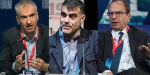 Ν. Μαραντζίδης, Κ. Βαξεβάνης, Χρ. Ράμμος