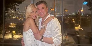 Η Μαρίνα Σταυράκη με τον σύντροφό της στην Κωνσταντινούπολη