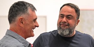 Ο Μετιλίμπαρ με τον Βαγγέλη Μαρινάκη