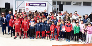 Η MINOAN LINES στηρίζει τον Παμμηλιακό Α.Σ.