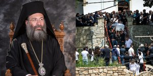 Ο Μητροπολίτης Ρεθύμνης και Αυλοποτάμου 