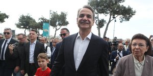 μητσοτακης Εγκαίνια του μουσείου στο πάρκο Παύλου Μελλά