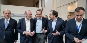 Χριστοδουλίδης, Μητσοτάκης και Βέμπερ