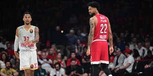 Ντόρσει και Στραζελ στο Game 2 του Ολυμπιακός-Μονακό