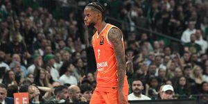 Ο Ζαν Μοντέρο στο Game 4 της Βαλένθια με τον Παναθηναϊκό για τα playoffs της Euroleague