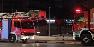 Φωτιά σε σούπερ μάρκετ στα Κάτω Πατήσια