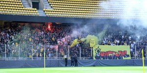 Ο κόσμος της ΑΕΚ ήταν και πάλι δίπλα στους παίκτες του Νίκολιτς
