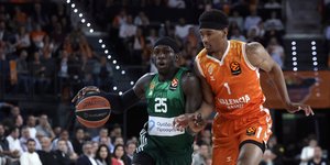 Ο Κέντρικ Ναν ήταν από την αρχή ως το τέλος ένας από τους πρωταγωνιστές της νίκης του Παναθηναϊκού AKTOR με τη Βαλένθια