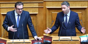 Κόντρα Πιερρακάκη-Ανδρουλάκη στη Βουλή