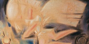 Λεπτομέρεια του έργου Poesie, του Παρθένη / Φωτογραφία: Οίκος Bonhams