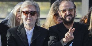 Οι δύο θρύλοι της μουσικής, Πολ ΜακΚάρντεϊ και Ρίνγκο Σταρ